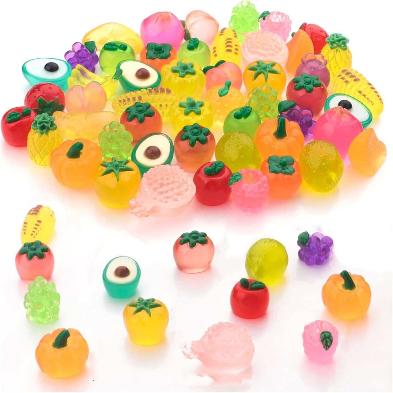ZAMXHUG 30 Pièces Mini Figurine,pour Figurines Miniatures, Aquarium, Jardin, Décoration de Maison de Poupée, Bricolage