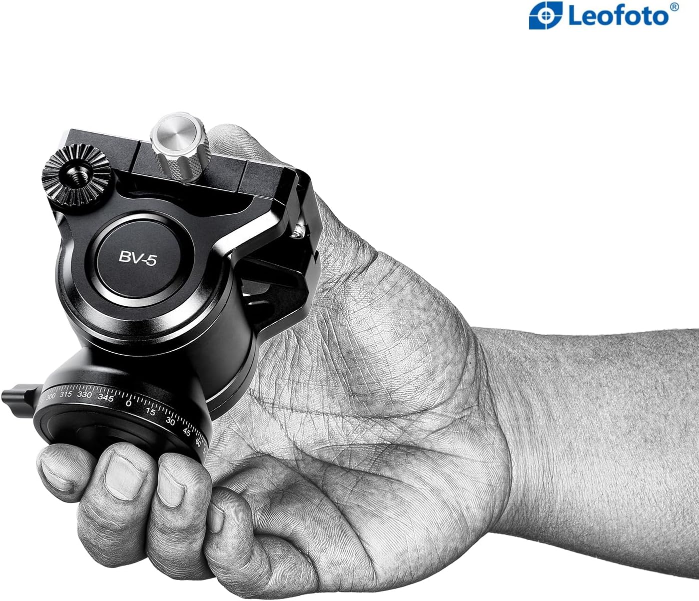 Leofoto - Fluid Video Head - Aircraft Aluminium - Low Weight - Load Capacity: 4 kg - Perfect for The Demanding Videographer - BV-5 - Image 5