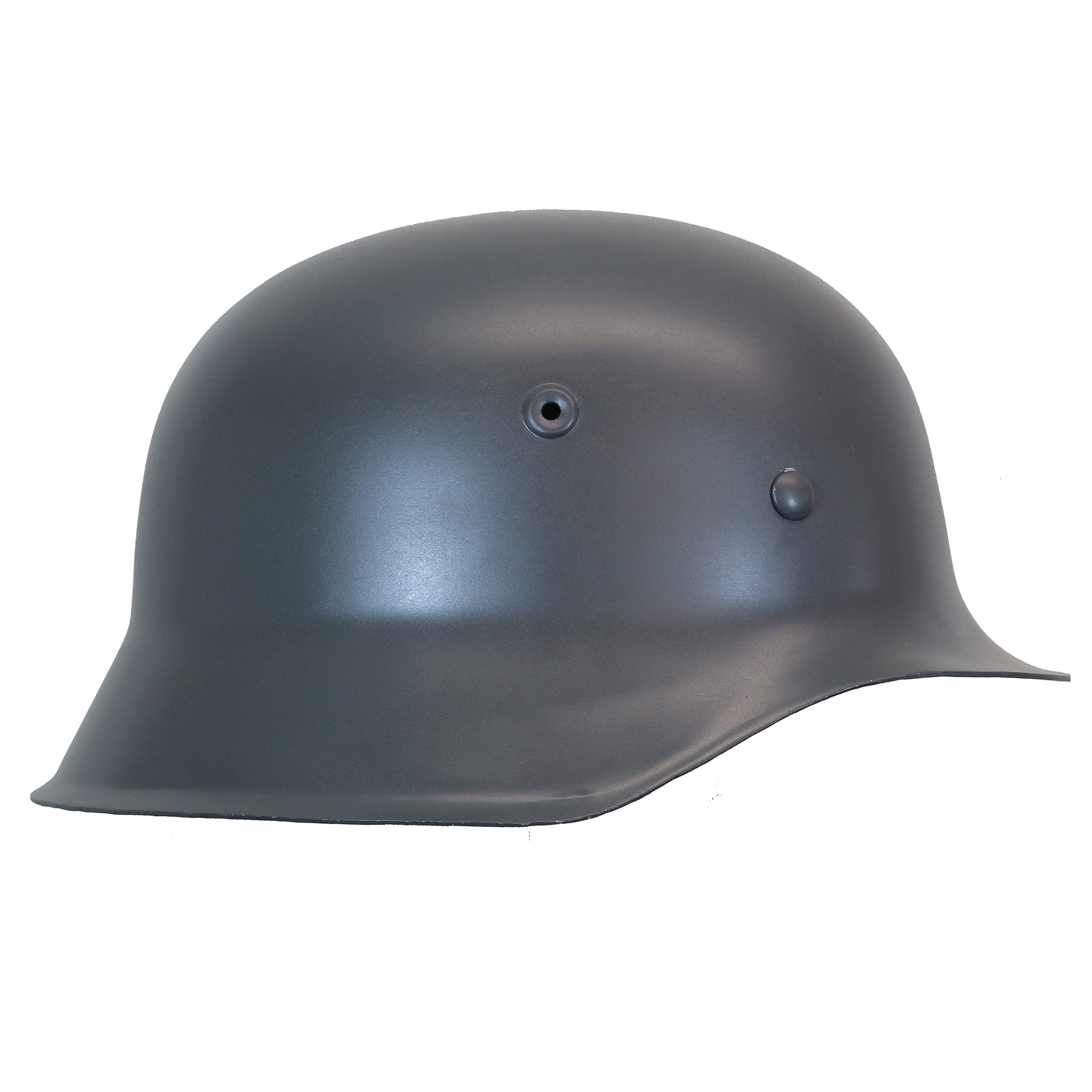 Epic Militaria Reproduction WW2 Army M42 Casque en acier avec doublure en cuir et mentonnière