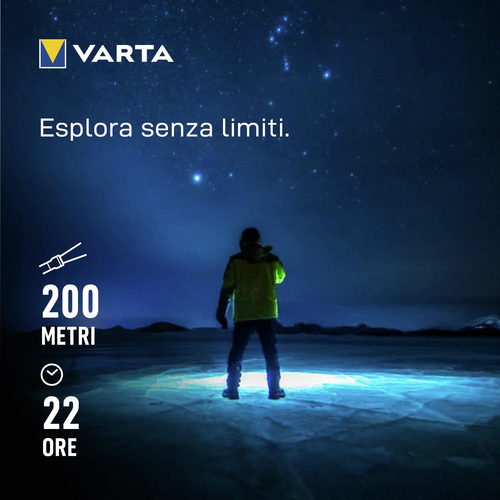 VARTA Torcia tattica LED, Night Cutter Pro F20R Tactical, 1000 lm | 5 modalità di luce, funzione rompivetro, IP67, alluminio aeronautico, USB C, fondina da cintura, ricaricabili