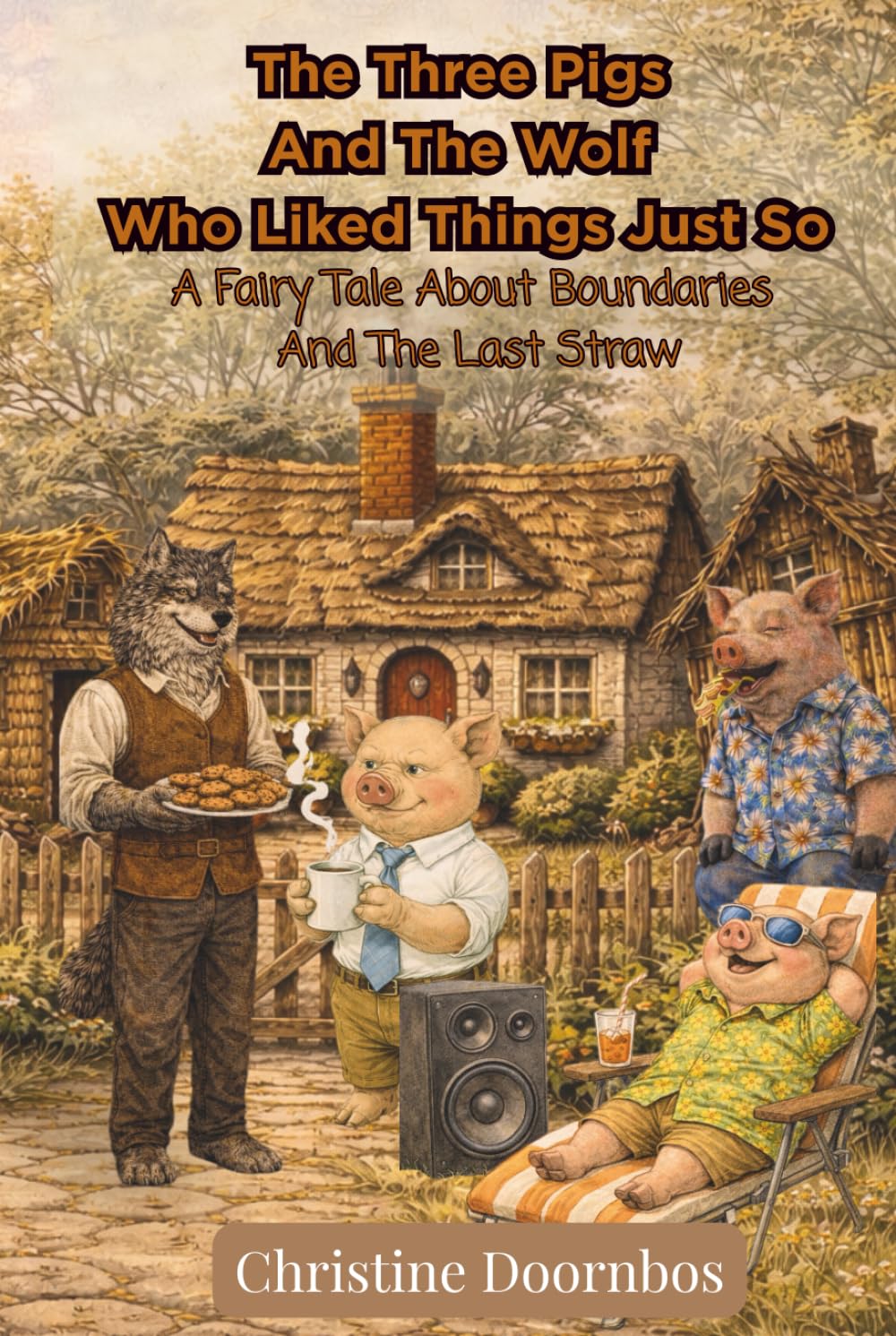 The Three Pigs And The Wolf Who Liked Things Just So: A Fairytale About Boundaries And The Last Straw (Not Your Usual Fairy Tales- Because Life Has Consequences)