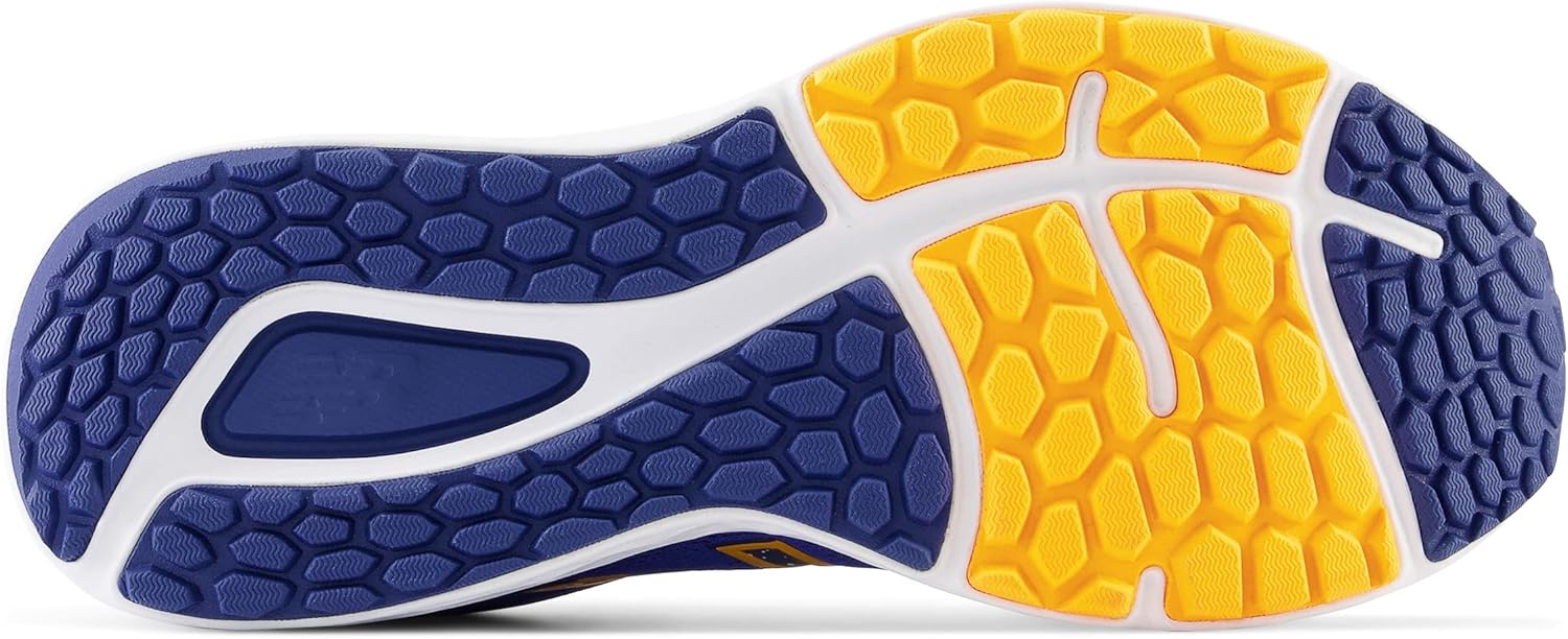 New Balance Men's 680 V7 Running Shoe 7 Marine Blue/Night Sky/Hot Marigold