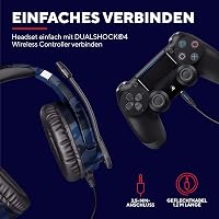 GXTrust GXT 488 FORZE gamer headset PS4 konzolhoz, fejhallgató 4