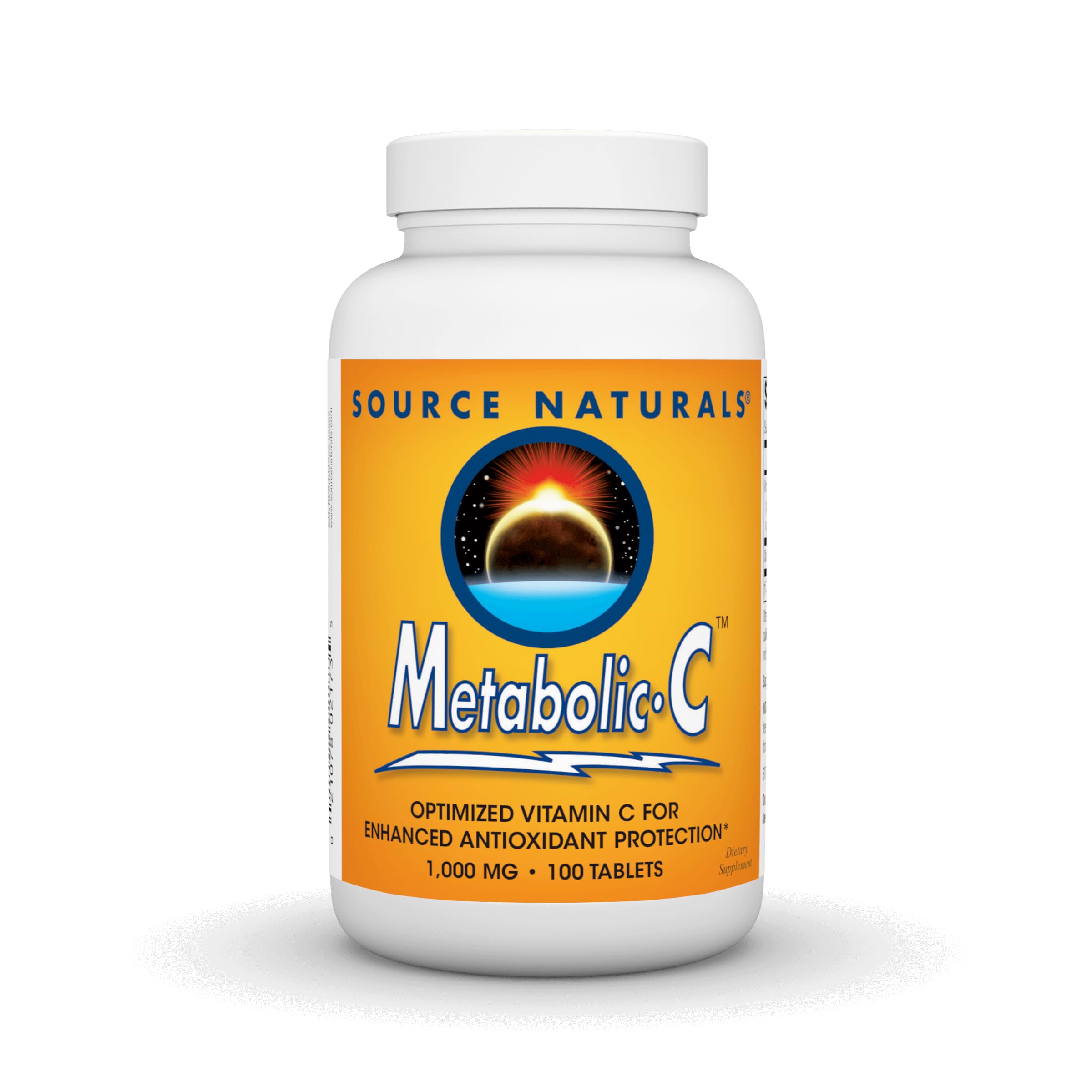 Source Naturals, Metabolic C -1000 mg - 100 Tablets 100 Count (Pack of 1)