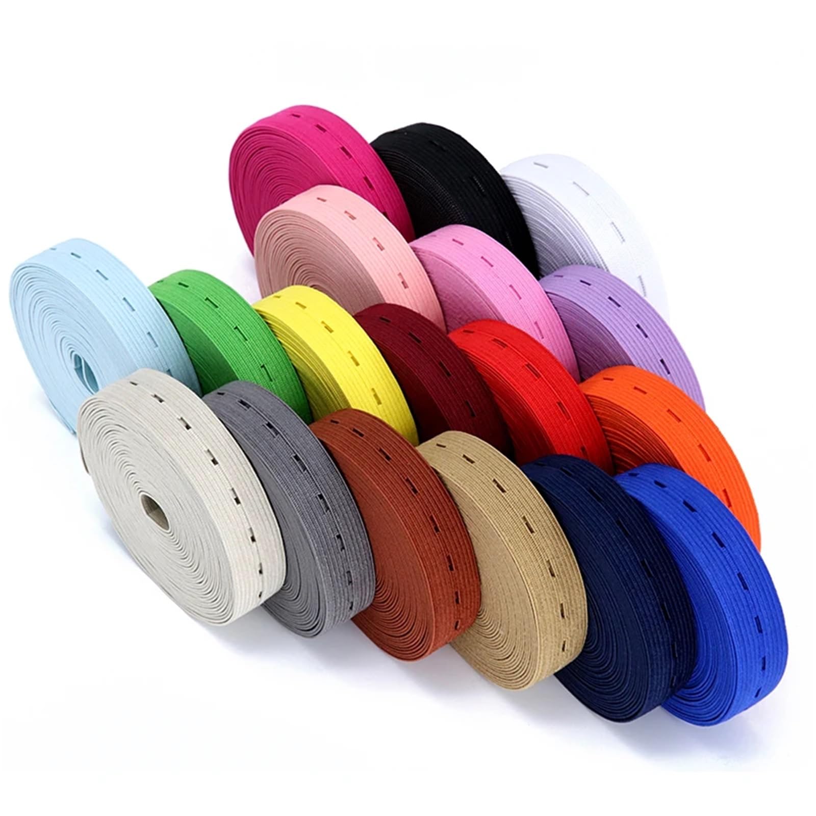 Bande élastique à coudre de 18mm pour ajuster les couches de bébé