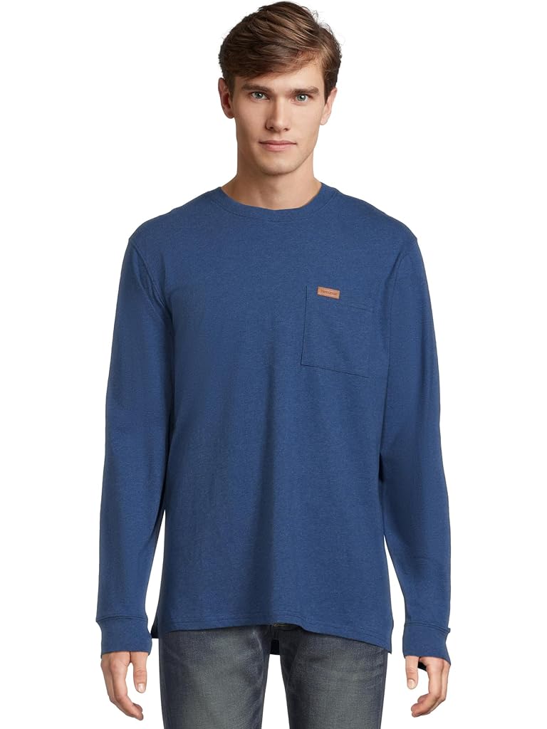 Blue Pendleton Deschutes Tee Long Sleeve