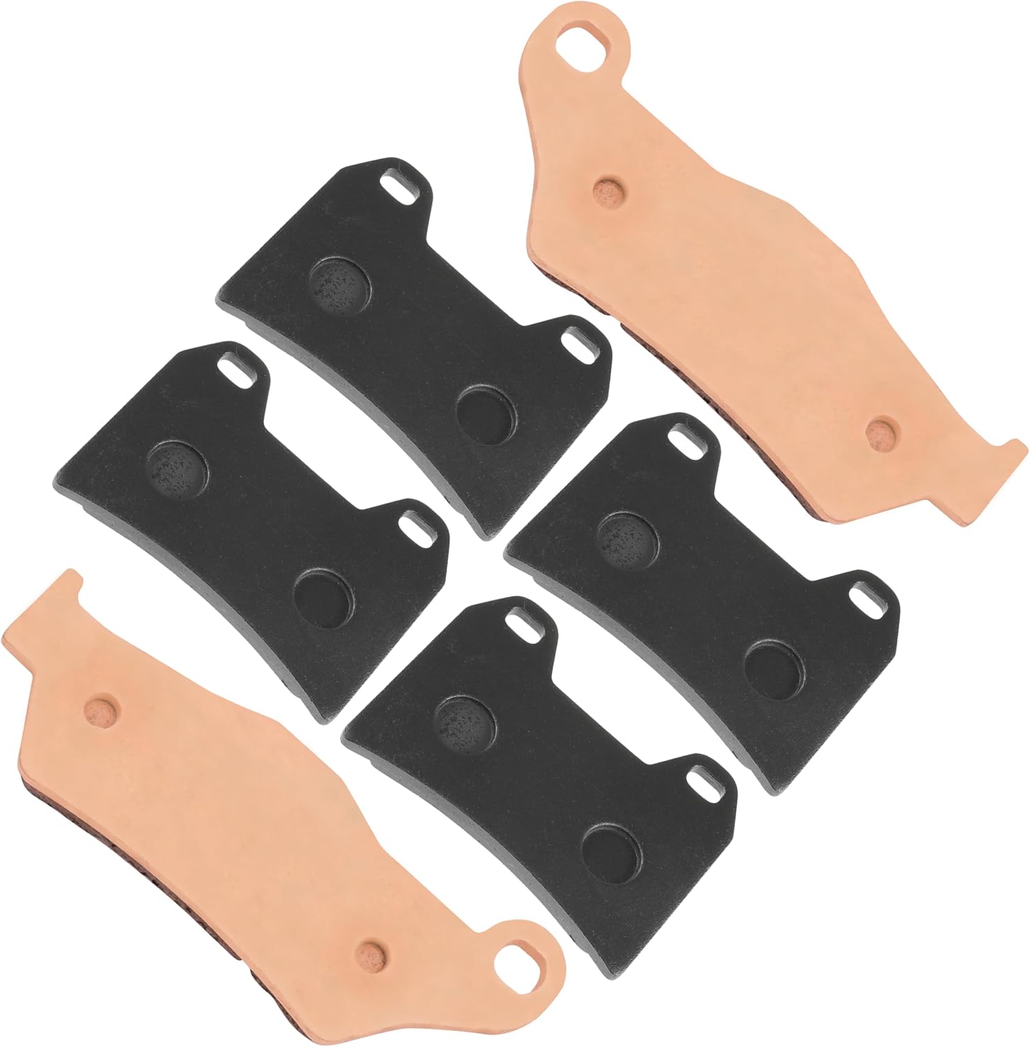 Caltric Front Brake Pads Compatible with Ducati Monster 400Ie 2007 2008 Sintered