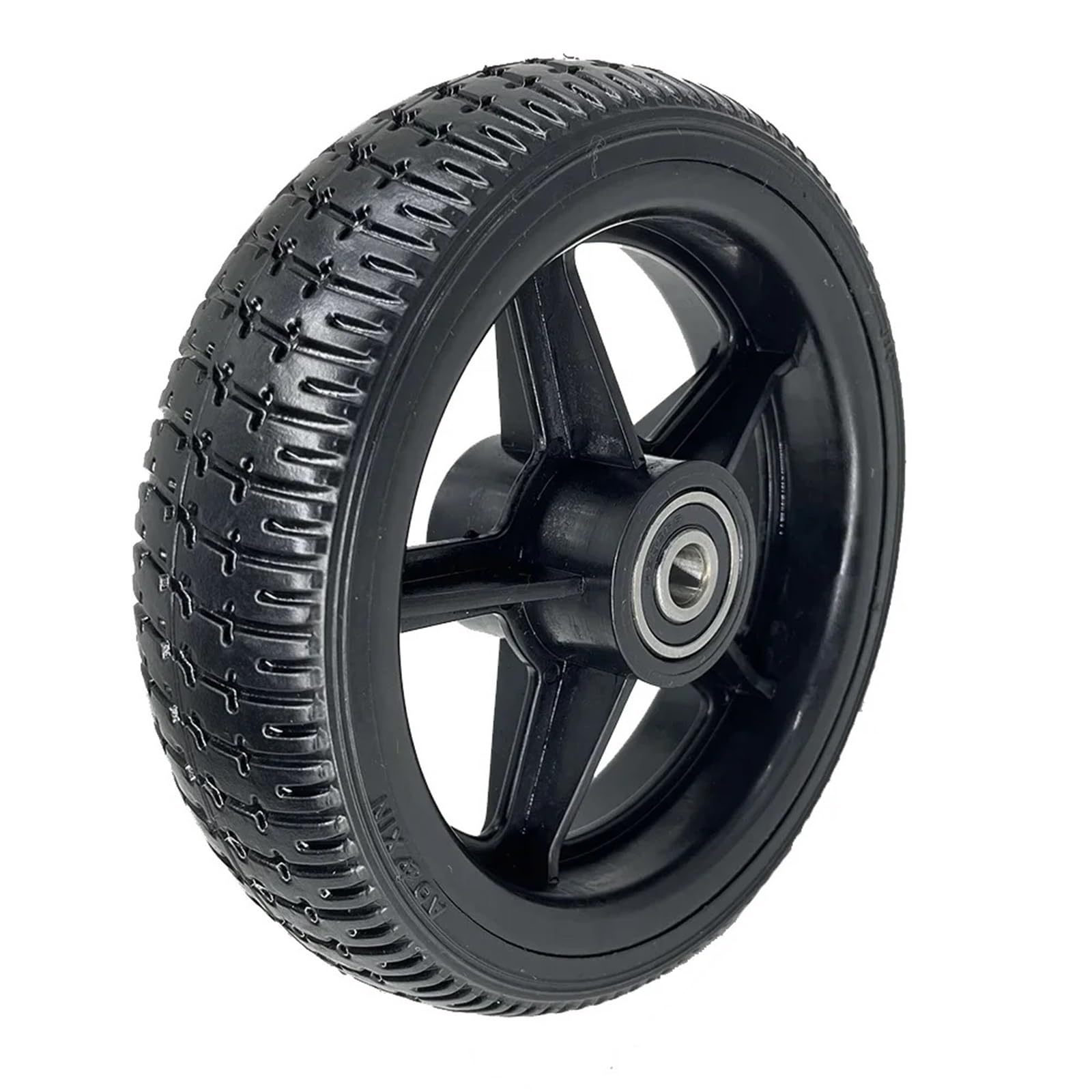 1 szt. 16,5-calowe solidne koło 165 x 45 opona i plastikowa obręcz do mini składanego skutera elektrycznego (solidna opona)