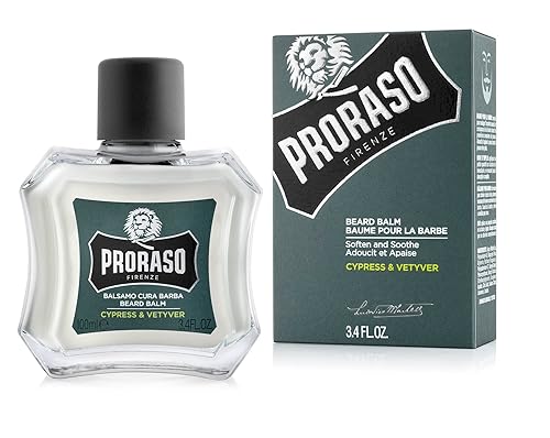 Proraso - Bálsamo para barba para hombres, nutre y suaviza el crecimiento de la barba nueva y las barbas cortas