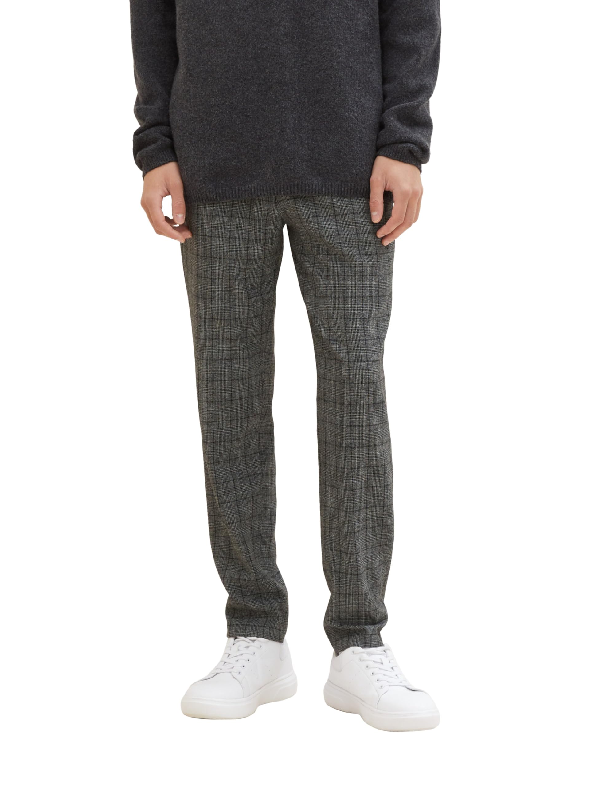 TOM TAILOR Denim Herren Relaxed Tapered Fit Hose in Ankle-Länge