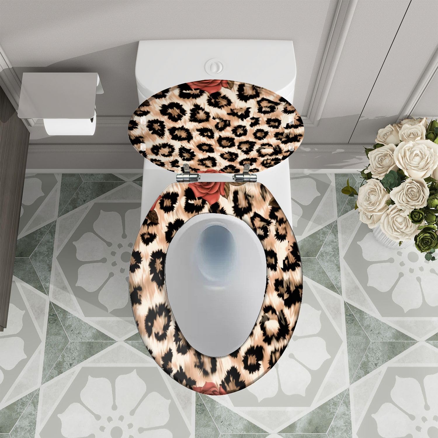 Langer WC-Sitz für Badezimmer