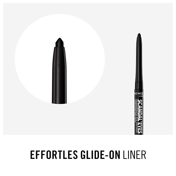 Rimmel London Scandaleyes Exaggerate Eye Definer negro 0.35g miniatura 7