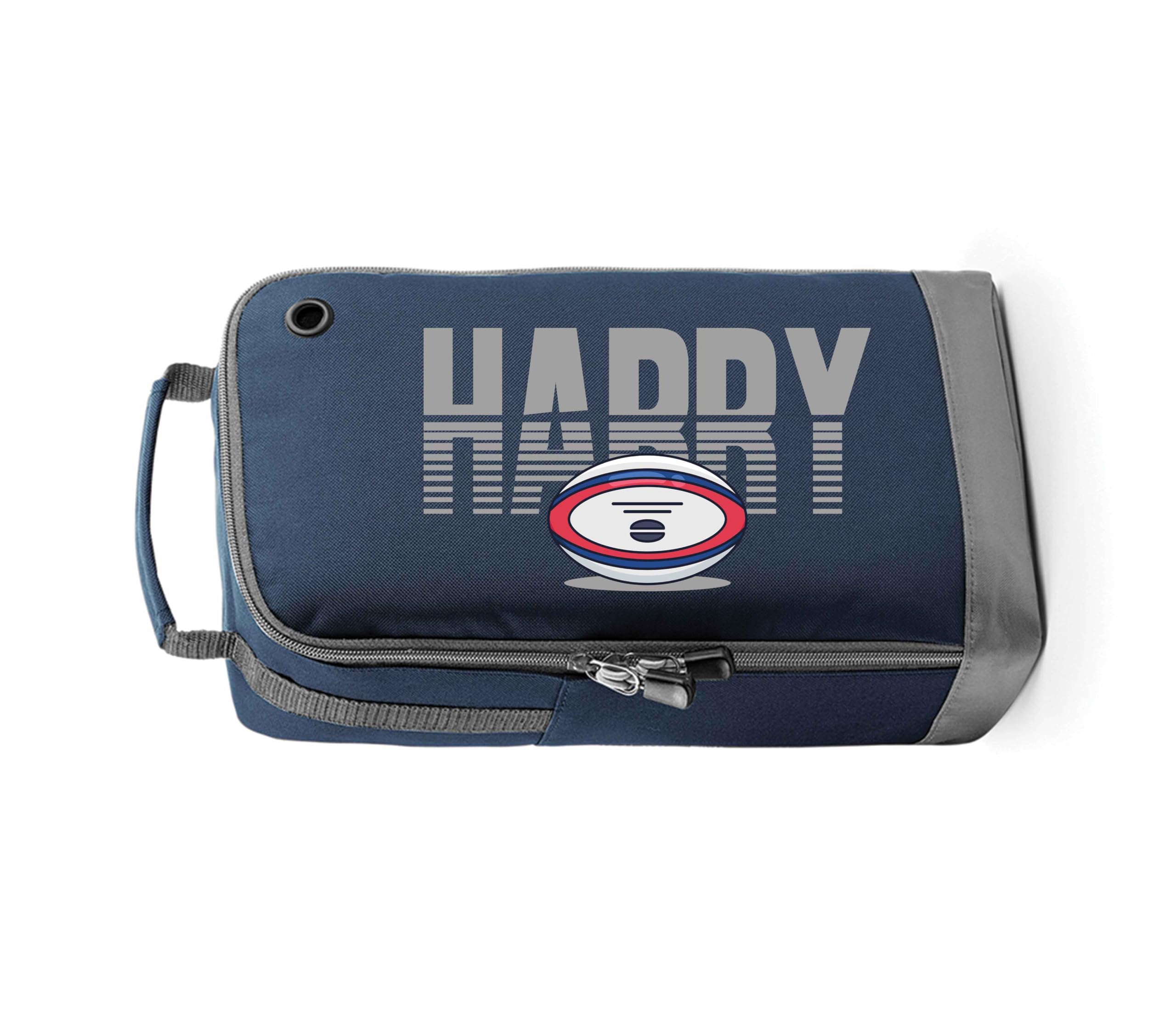 Personalised Rugby Boot Bag: Rugby Gifts for Boys & Girls - Shoe Bag for Rugby Gear Style 2