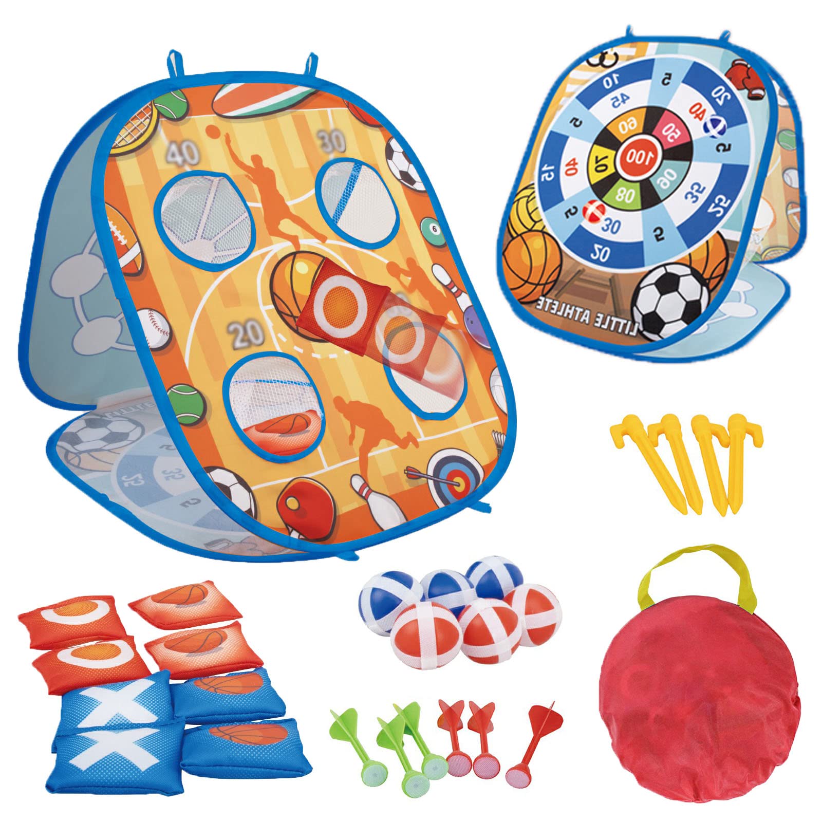 Buy Bean Bag Toss Game Toss Game Kit for kids, Board, Sandbag