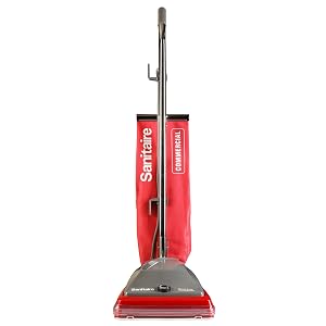 Sanitaire TRADITION Upright Commercial Bagged Vacuum SC684G Red