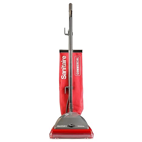 Sanitaire TRADITION Upright Commercial Bagged Vacuum, SC684G Red