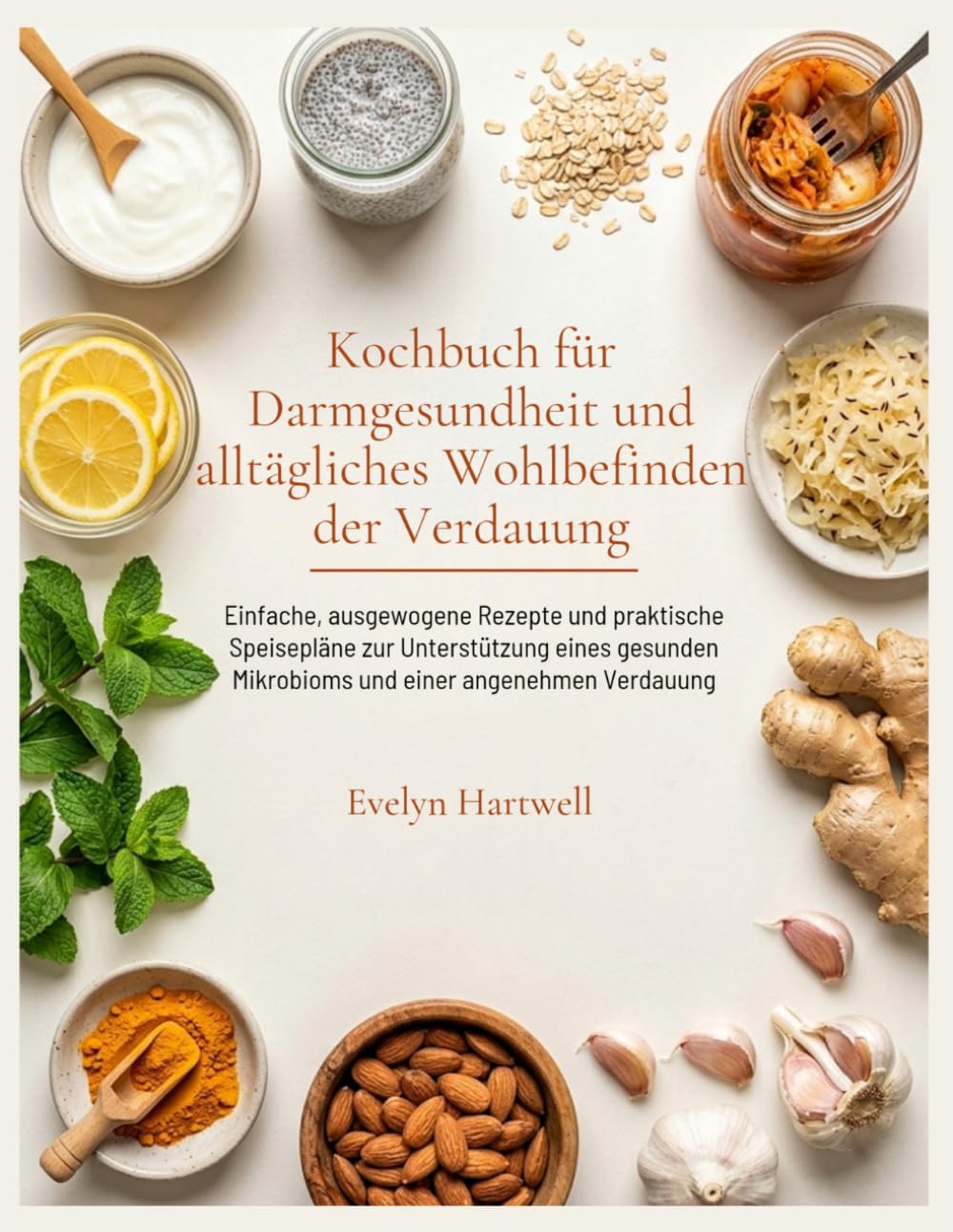 Kochbuch für Darmgesundheit und alltägliches Wohlbefinden der Verdauung: Einfache, ausgewogene Rezepte und praktische Speisepläne zur Unterstützung ... Mikrobioms und einer angenehmen Verdauung
