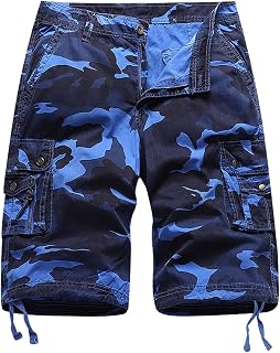 LindoMaker Mens Cargo Shorts UK Military Tactical Bermuda Shorts Breathable Quick Dry Tactical Shorts Relaxed Fit Casual Shorts