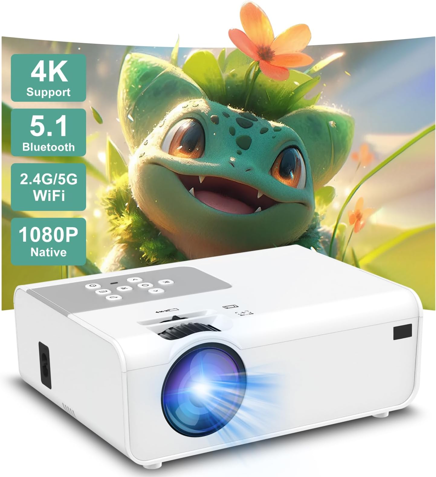 Hisense Beamer Smart Mini 3D C2 Laser 4K Grijs - Beamer | fnac België