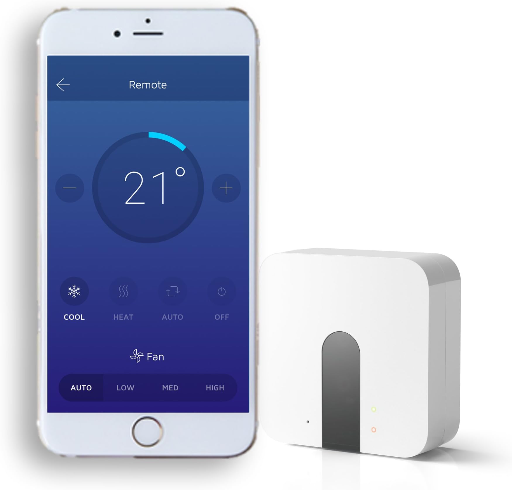 Novo Climair Starter kit. Smart AC Control. Control your AC anytime, anywhere