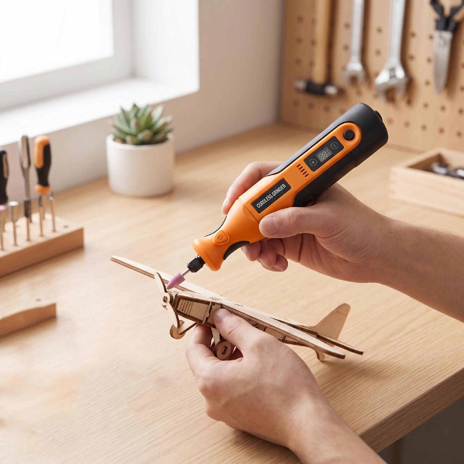 Luocute Mini Kit de Herramientas Rotativas, 12 Velocidades