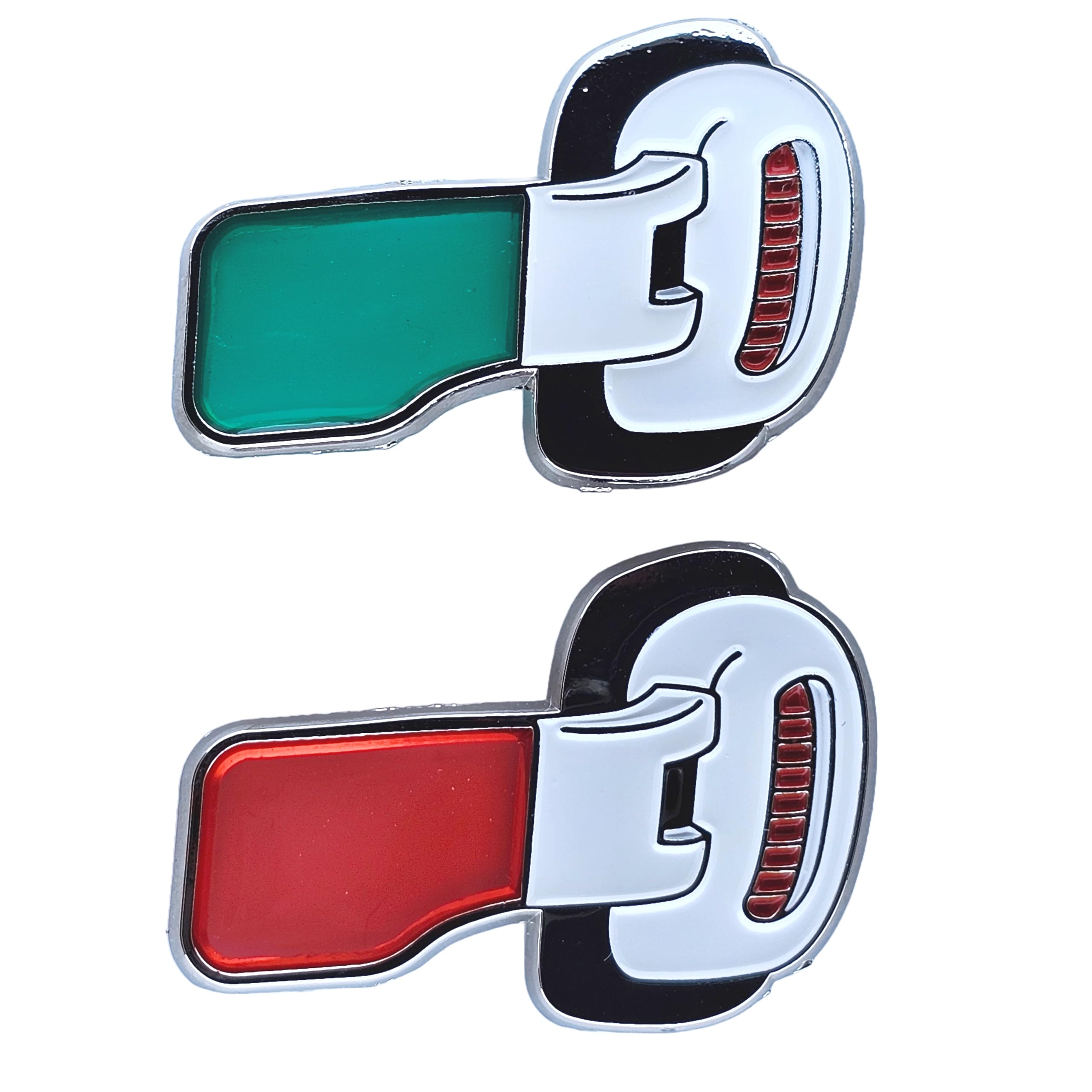 Cielo West DBZ Scouter Set of Two Enamel Lapel Pins Anime