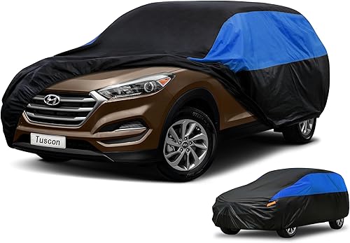 Miniatura 93 de Funda para automóvil Nissan Rogue impermeable para todo tipo de clima, cubierta exterior completa ligera para automóviles, exteriores, sol, UV, 08