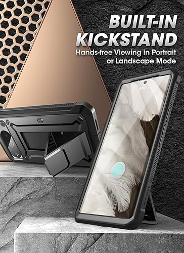 Miniatura 4 de SUPCASE Unicorn Beetle Pro Series - Funda para Google Pixel 8 Pro (versión 2023), funda resistente de cuerpo completo con clip para cinturón y