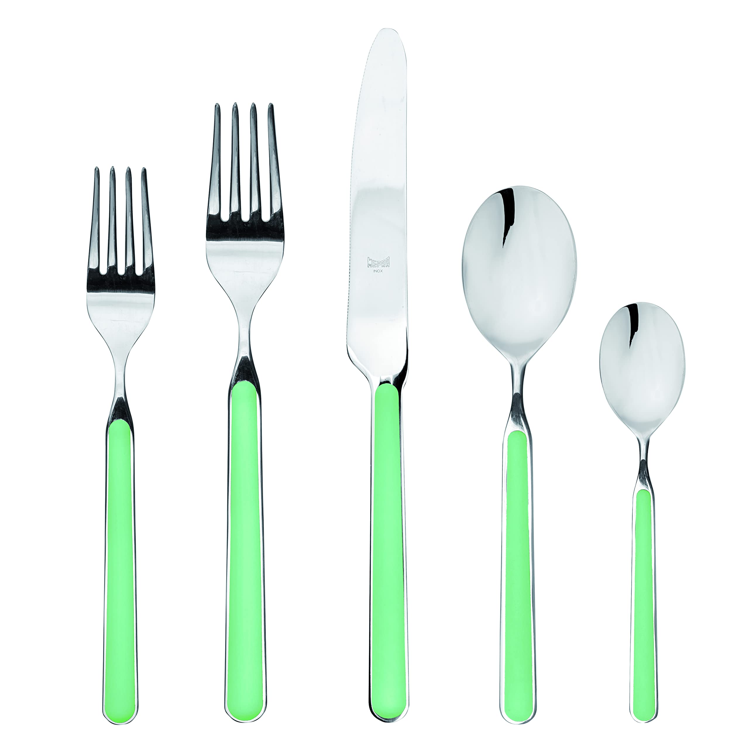 MEPRA 10N722005 Fantasia Petroleum 5-Piece Durable 18/10 Stainless Steel European and American Style Flatware Cutlery Set for Fine Dining, Dishwasher Safe - Service for 1 — Amazon image 21