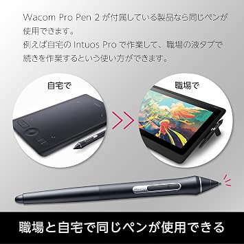 Wacom pen tablet Intuos Pro Medium [new model] 2017 January model PTH-660 / K0(Japan Import-)