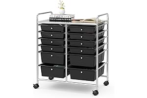 Giantex 12-Drawer Rolling Storage Cart: Your Space-Saving Organization Solution