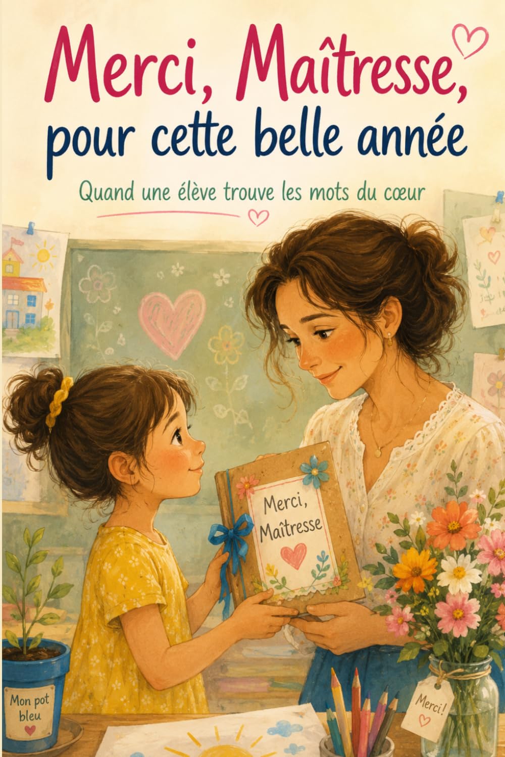 Merci, Maîtresse, pour cette belle année Quand une élève trouve les mots du cœur: Cadeau de fin d’année pour maîtresse : une histoire émouvante d’élève, d’école, de souvenirs et de remerciements