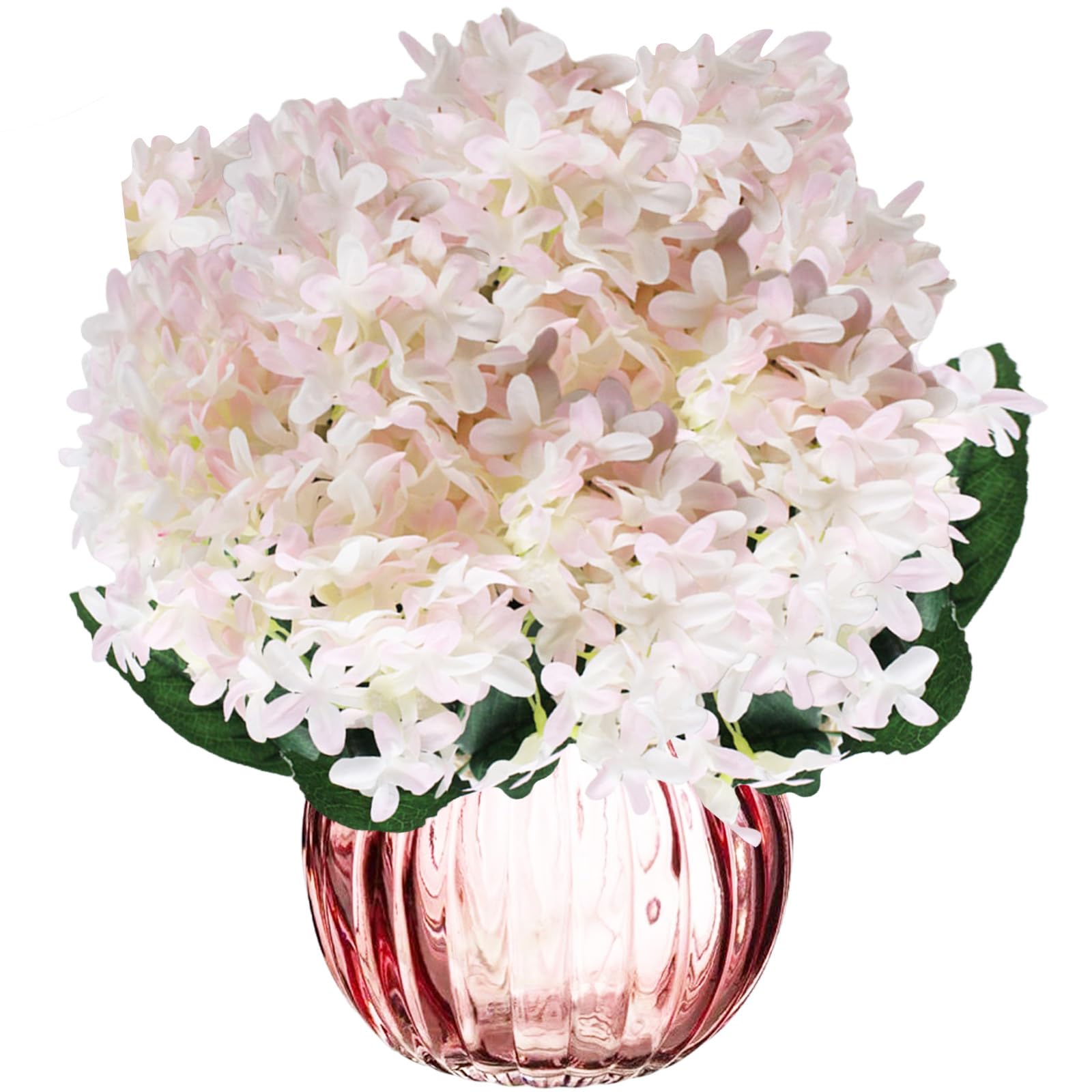 astylishome Artificial Flowers Fake Flower Bouquet Realistic 24 Pcs DIY Floral Arrangements Decor Table Centerpieces Wedding Bouquets for Party Home Décor Pink 1101 — image 1