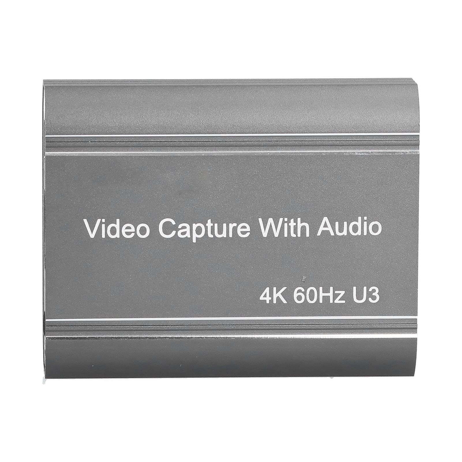 Carte de Capture d'interface multimédia HD Carte de Capture vidéo Portable USB 3.0 avec entrée Audio Entrée 4K Sortie 1080P pour l'enregistrement d'enseignement en Streaming en