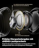 SoundPEATS Capsule3 Pro+ Bluetooth Fülhallgató Hi-Res LDAC Hangzással, Aktív Zajszűrés, XMEMS Meghajtó, 6 Mikrofon, 43 Órás Üzemidő, Alkalma 2