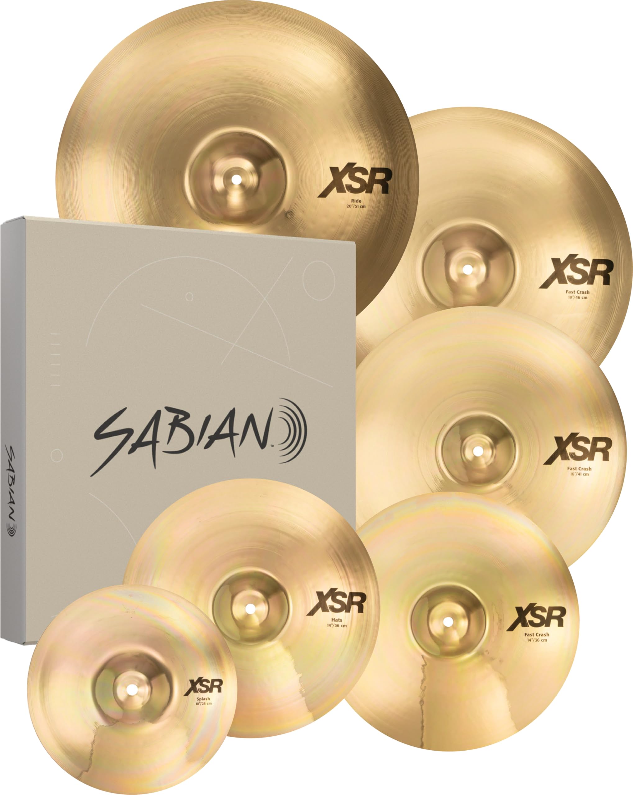 Amazon.com: SABIAN XSR Super Cymbal Set w/10