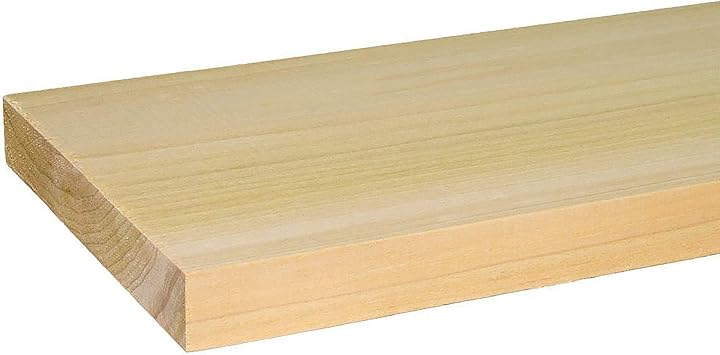3/4 in. Thick X 1.5 in. X 24 in. Solid Poplar Board 1 Piece