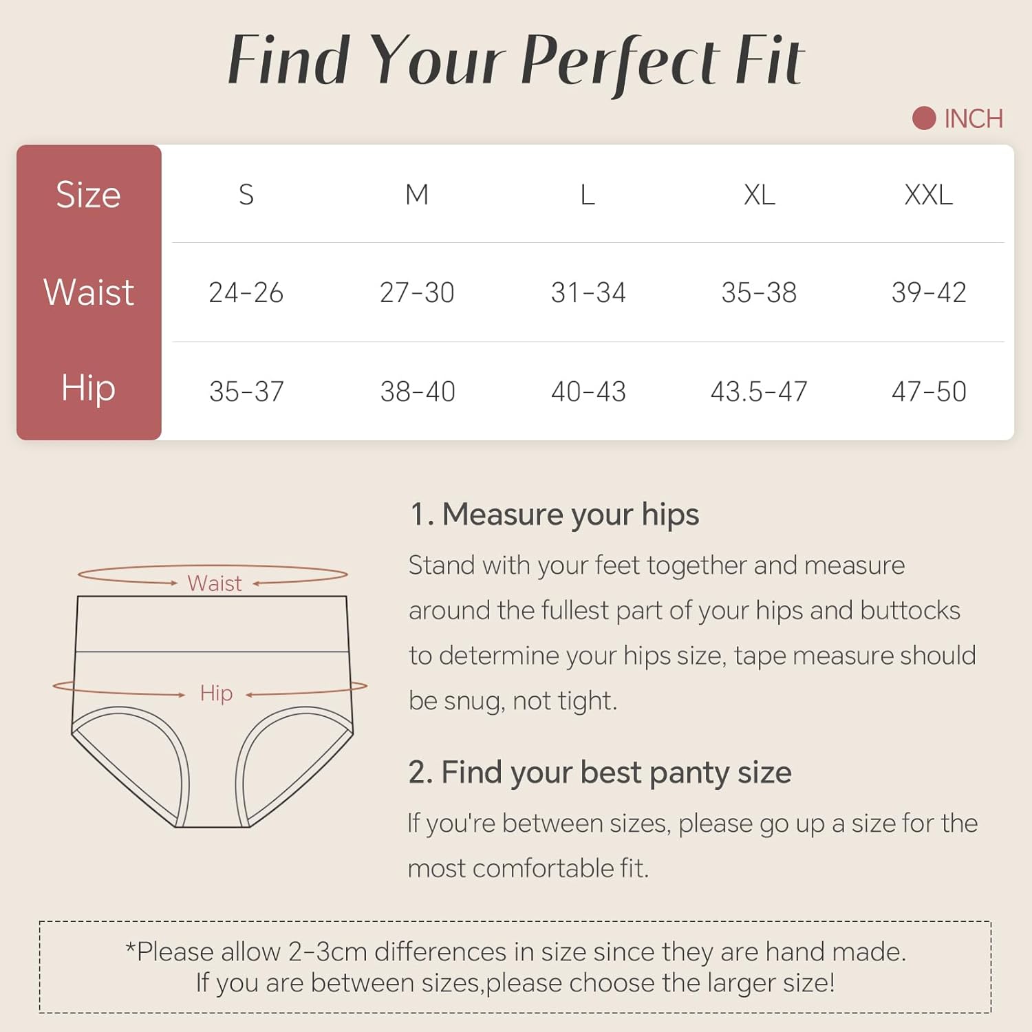 Period Underwear for Women - Incontinence Underwear for Women Washable Incontinence Underwear Absorbent Cotton Panties Bladder Leak Underwear for Woman Teens (3 Pack L) - Image 7