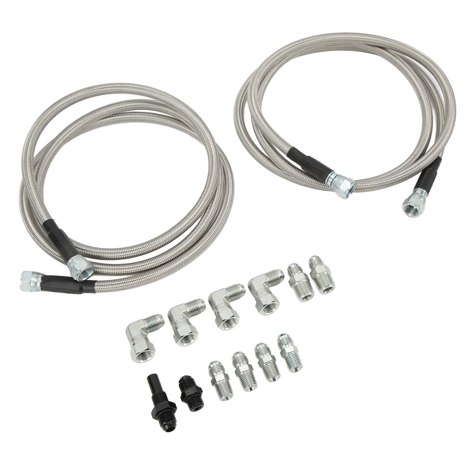 Getriebekühlerschlauch 70 Zoll Edelstahl AN6 Kit