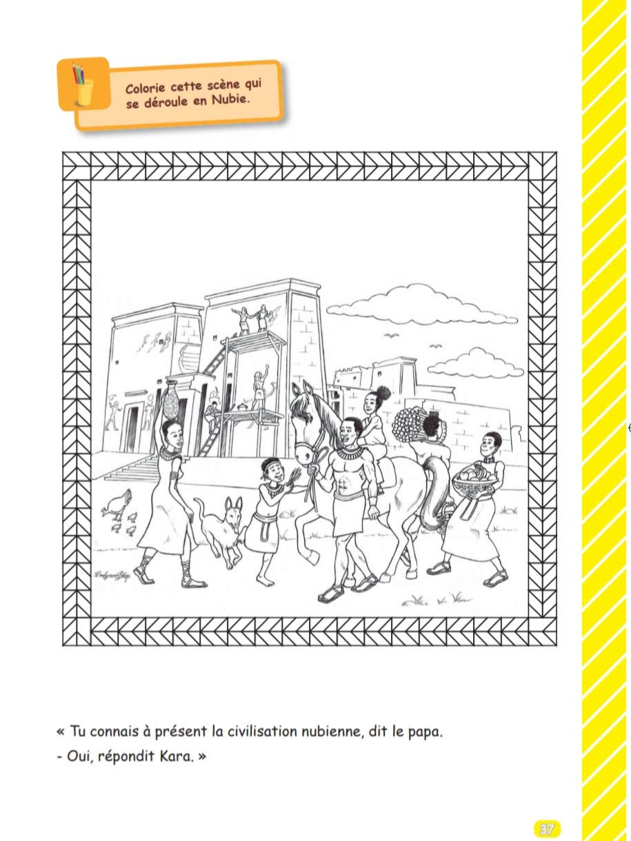 Cahier d'activités L'Histoire de l'Afrique et de sa diaspora, à partir de 6 ans. 136 Pages