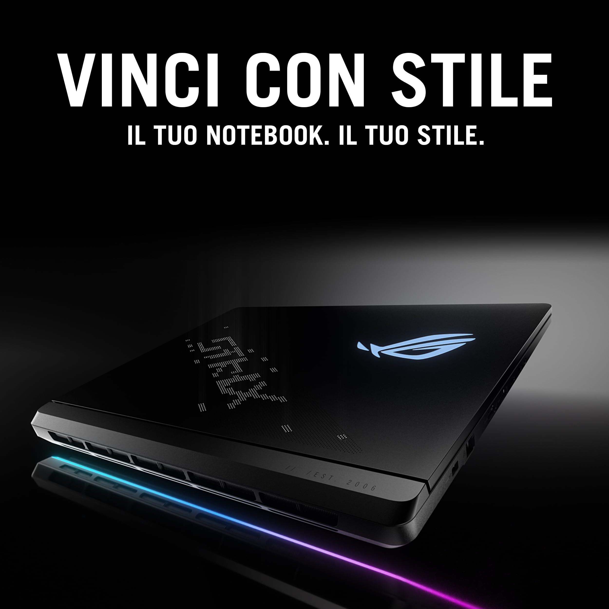 ASUS ROG Strix SCAR 16 (2025) con NVIDIA GeForce RTX 5080 16GB, Display ROG Nebula da 16” a 240Hz, Intel® Core™ Ultra 9 275HX, 32GB RAM, 2TB SSD, Layout ITA, Nero