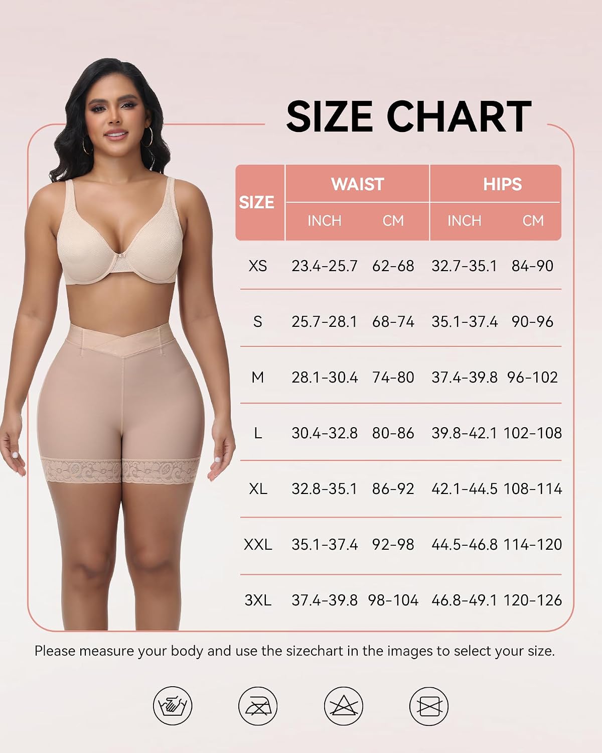SHAPSHE Tummy Control Shapewear Short V Crossover High Waisted Body Shaper Shorts Faja Colombiana Butt Lifting Panties