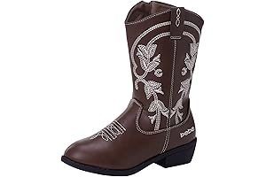 Classic Western Cowgirl Boots for Toddler Girls Size 6