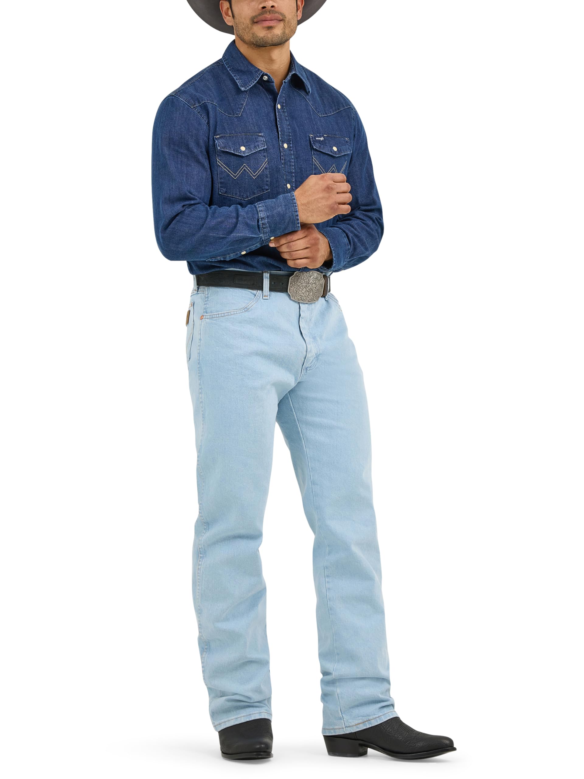 Wrangler Cowboy Cut Active Flex Original Fit Jean - Dżins Mężczyźni