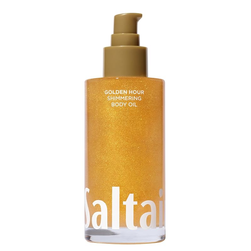 Saltair Shimmering Body Oil | Light-Reflecting Radiant Glow | 4 fl oz