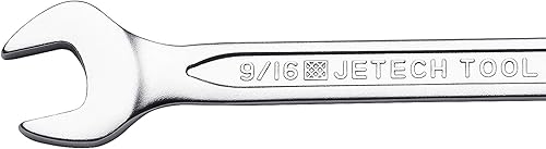 Miniatura 3 de Jetech Llave combinada de 916 pulgadas, llaves de grado industrial con diseño de 12 puntos, desplazamiento de 15 grados, fabricada con acero al