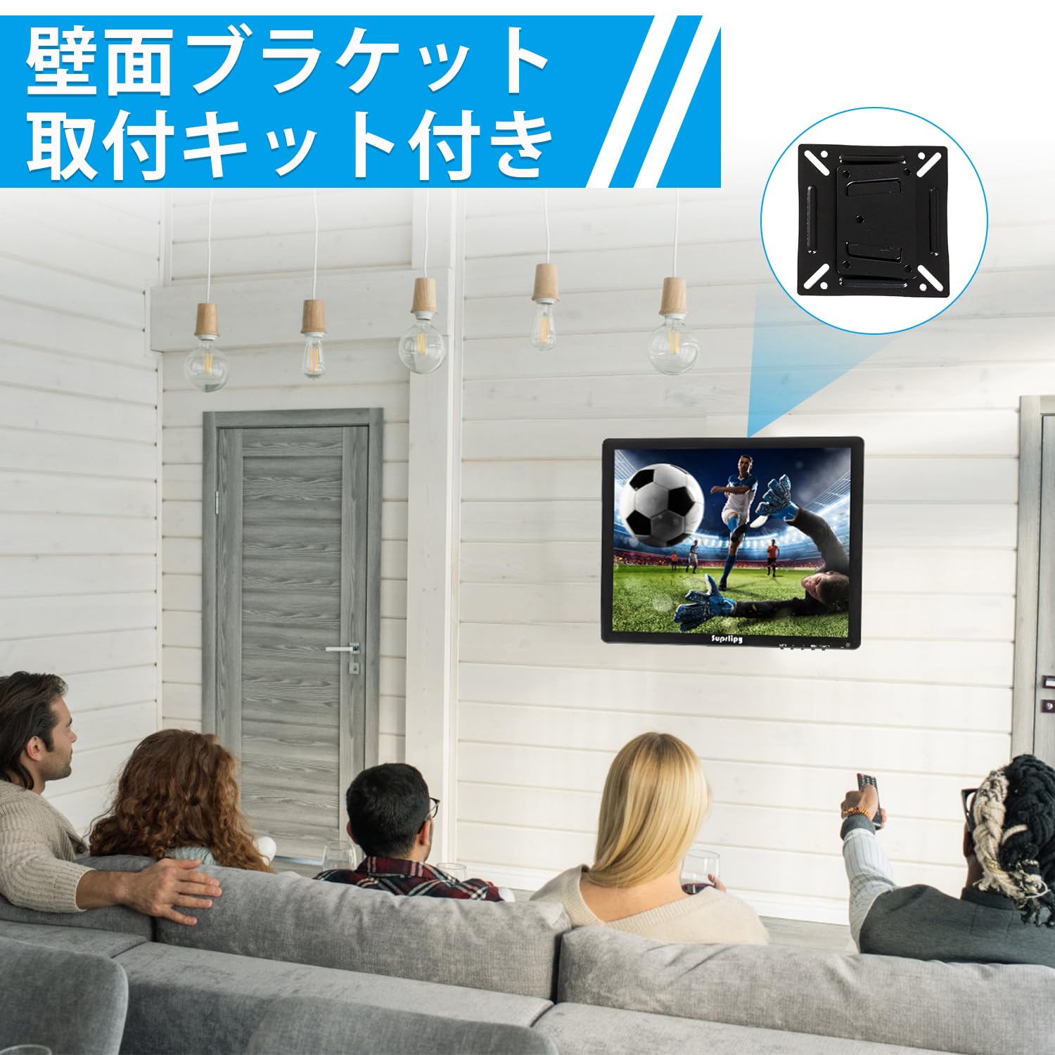 Amazon.co.jp: Suprlipy 17インチTFT LCD防犯CCTVモニター 1280x1024 4