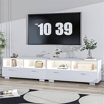 SEVEN'S by SEVEN'S TV ytr グレー XXL Furinno Turn-N-Tube 78 in. French Oak Gray Particle Board