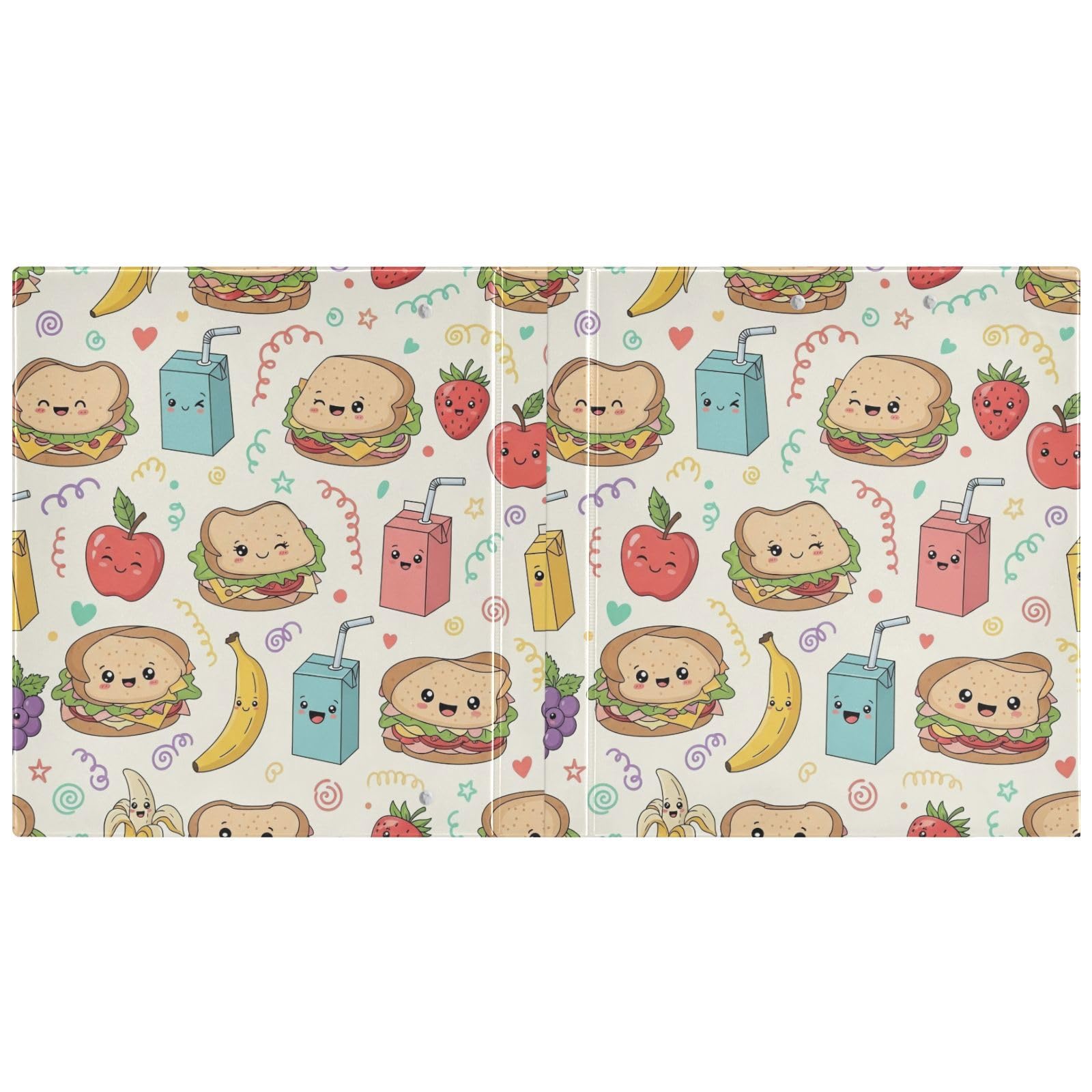 Raccoglitore a tre anelli a D flessibile, 3,8 cm, confezione da 2