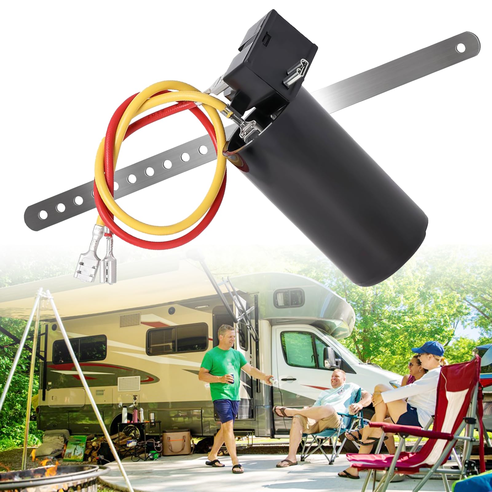 New OEM RV AC Hard Start Kit for Air Conditioner Capacitor, compatible with Coleman RV A/C Hard Start Kit 8333A9021